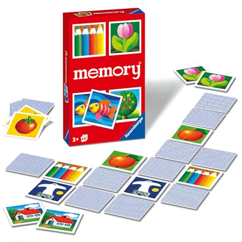 Ravensburger 22457 - Kinder Memory®, der Spieleklassiker für die ganze Familie, Merkspiel für 2-6 Spieler ab 3 Jahren von Ravensburger