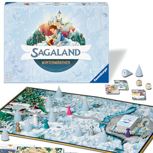 Ravensburger 22460 - Sagaland Wintermärchen - Brettspiel für Kinder und Erwachsene, 2-6 Spieler, Merkspiel Klassiker ab 6 Jahren Ravensburger 22460 - Sagaland Wintermärchen - Brettspiel für Kinder und Erwachsene, 2-6 Spieler, Merkspiel Klassiker ab 6 Jahren von Ravensburger