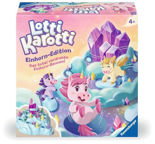 Ravensburger 22580 - Lotti Karotti Einhorn-Edition, Adaption des bekannten Spiele-Klassikers mit Einhörnern, unterhaltsames Wettlaufspiel für 2 bis 4 Kinder ab 4 Jahren - Geburtstagsgeschenke Ravensburger 22580 - Lotti Karotti Einhorn-Edition, Adaption des bekannten Spiele-Klassikers mit Einhörnern, unterhaltsames Wettlaufspiel für 2 bis 4 Kinder ab 4 Jahren - Geburtstagsgeschenke von Ravensburger