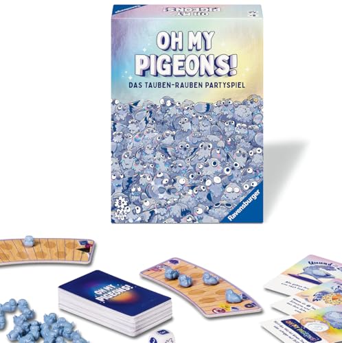 Ravensburger 22688 - Oh My Pigeons! - Das Tauben-Rauben Partyspiel - Kartenspiel und Partyspiel für 2-5 Personen ab 8 Jahren - Geburtstagsgeschenke Ravensburger 22688 - Oh My Pigeons! - Das Tauben-Rauben Partyspiel - Kartenspiel und Partyspiel für 2-5 Personen ab 8 Jahren - Geburtstagsgeschenke von Ravensburger