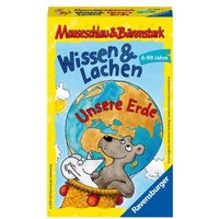 Ravensburger 23289 - Wissen, Lachen - Unsere Erde, Mauseschlau & Bärenstark für Kinder, Kinderspiel für 2-4 Spieler, Quiz ab 6 Jahren von Ravensburger