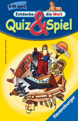 Ravensburger 23307 - Quiz & Spiel: Entdecke die Welt - Mitbringspiel von Ravensburger