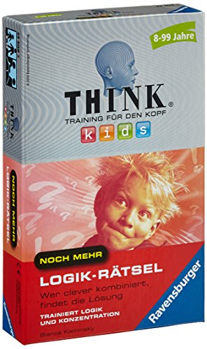 Ravensburger 23308 - Think® Kids: Noch mehr Logik-Rätsel - Mitbringspiel von Ravensburger