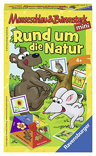 Ravensburger 23433 - Mauseschlau & Bärenstark: Rund um die Natur - Kinderspiel/ Reisespiel von Ravensburger Spiele