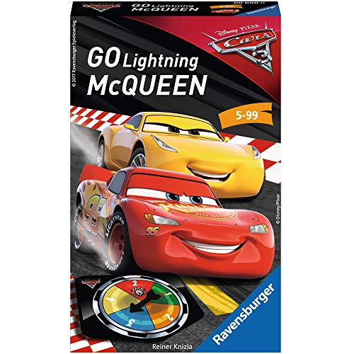 Ravensburger 23437 - Disney/Pixar Cars 3 Go Lightning McQueen! - Kinderspiel/ Reisespiel von Ravensburger Spiele