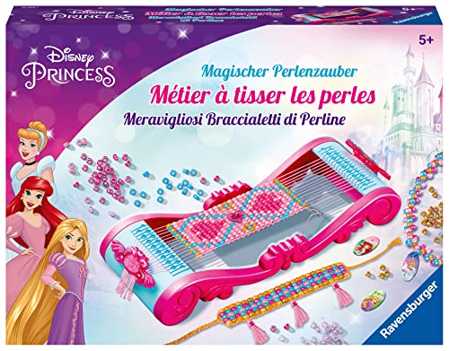 Ravensburger 23540 Magischer Perlenzauber Disney Princesses - Zauberhafte Armbänder aus bunten Perlen basteln, Kreatives Bastelset für Kinder ab 5 Jahren Ravensburger 23540 Magischer Perlenzauber Disney Princesses - Zauberhafte Armbänder aus bunten Perlen basteln, Kreatives Bastelset für Kinder ab 5 Jahren von Ravensburger