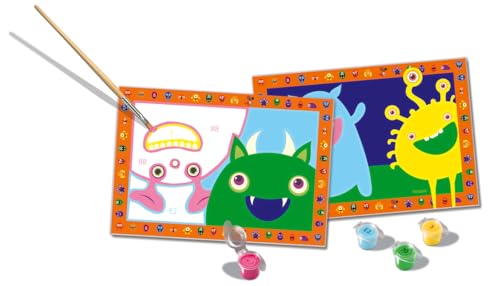 Ravensburger 23557 CreArt Serie JUNIOR-Monsters, Mehrfarbig von Ravensburger