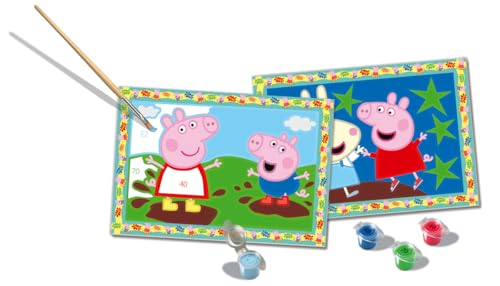 Ravensburger CreArt Serie Junior: 2 x Peppa Wutz von Ravensburger