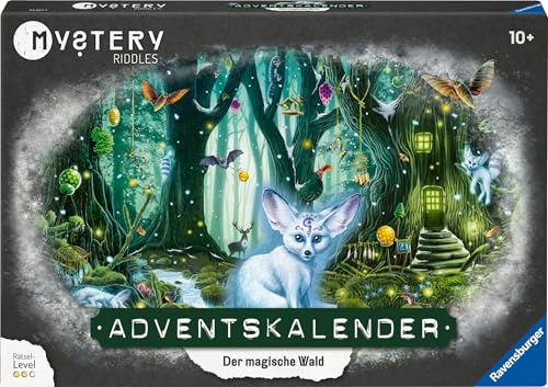 Ravensburger 23627 - Mystery Adventskalender - Der magische Wald - 24 Rätsel für EXIT-Begeisterte ab 10 Jahren von Ravensburger