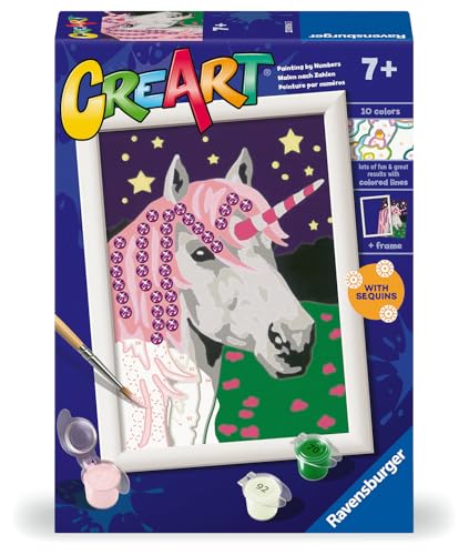 Ravensburger 23816 Kit de Pintura CreArt Einhorn Malen nach Zahlen, bunt Ravensburger 23816 Kit de Pintura CreArt Einhorn Malen nach Zahlen, bunt von Ravensburger