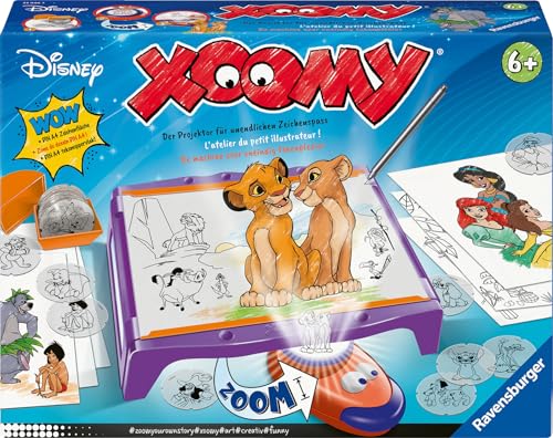 Ravensburger Xoomy Maxi Disney Classics und Prinzessinnen - Zeichnen Lernen, Kreatives Zeichnen und Malen für Kinder ab 6 Jahren, Zeichenset für unendlichen Zeichenspaß Ravensburger Xoomy Maxi Disney Classics und Prinzessinnen - Zeichnen Lernen, Kreatives Zeichnen und Malen für Kinder ab 6 Jahren, Zeichenset für unendlichen Zeichenspaß von Ravensburger