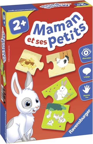 Puzzle Duo Ravensburger Maman et ses petits von Ravensburger