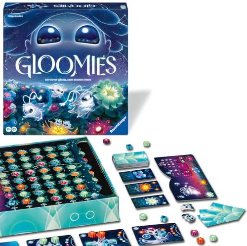Ravensburger 24616 - Gloomies - Einfaches Strategiespiel für Familien, Erwachsene und Kinder - Brettspiel für 2-4 Spieler ab 10 Jahren von Ravensburger