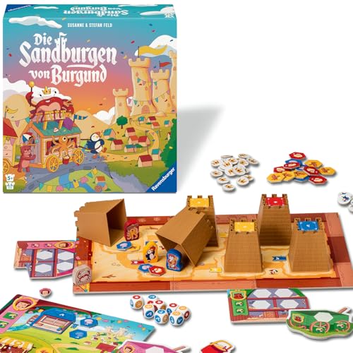 Ravensburger 24687 Die Sandburgen von Burgund - Kinderspiel ab 5 Jahren für 2-4 Personen von Ravensburger