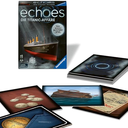 Ravensburger 24698 Echoes Die Titanic-Affäre - Audio Mystery Spiel ab 14 Jahren, Erlebnis-Spiel Ravensburger 24698 Echoes Die Titanic-Affäre - Audio Mystery Spiel ab 14 Jahren, Erlebnis-Spiel von Ravensburger