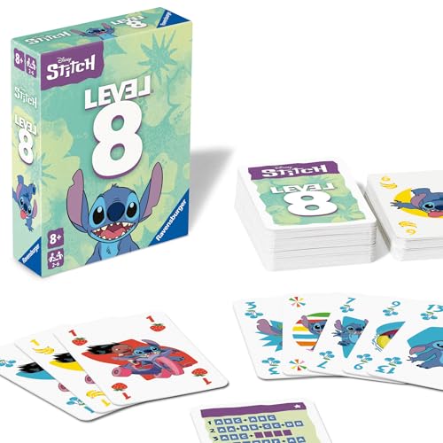 Ravensburger 24700 - Disney Stitch Level 8 - Das beliebte Kartenspiel für 2-6 Spieler und Disney-Fans ab 8 Jahren Ravensburger 24700 - Disney Stitch Level 8 - Das beliebte Kartenspiel für 2-6 Spieler und Disney-Fans ab 8 Jahren von Ravensburger