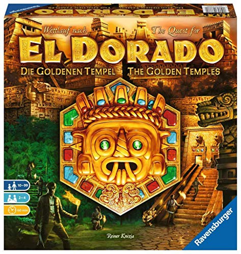 Ravensburger 26129 - El Dorado - zweite Erweiterung, Strategiespiel, Spiel für Erwachsene und Kinder ab 10 Jahren - Taktikspiel für 2-4 Spieler: Wettlaufspiel von Ravensburger Spiele