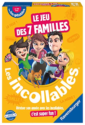 Ravensburger – 26624 – Kartenspiel mit 7 Familien Incollables Ravensburger – 26624 – Kartenspiel mit 7 Familien Incollables von Ravensburger