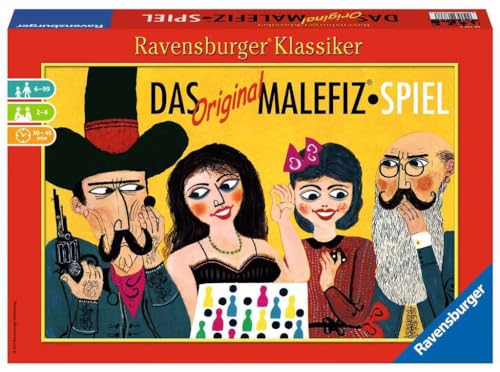 Ravensburger 26737 - Das Original Malefiz Spiel - Familienspiel für 2-4 Spieler, Ravensburger Klassiker ab 6 Jahren von Ravensburger