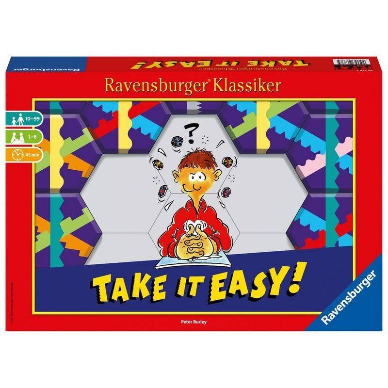 Ravensburger 26738 - Take it easy! - Legespiel für 1-6 Spieler, Strategiespiel ab 10 Jahren, Ravensburger Klassiker von Ravensburger Verlag