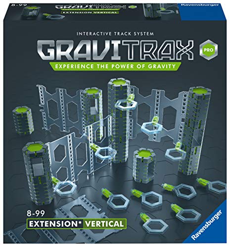 Ravensburger GraviTrax PRO Erweiterung Vertical - Ideales Zubehör für spektakuläre Kugelbahnen, Konstruktionsspielzeug für Kinder ab 8 Jahren Ravensburger GraviTrax PRO Erweiterung Vertical - Ideales Zubehör für spektakuläre Kugelbahnen, Konstruktionsspielzeug für Kinder ab 8 Jahren von Ravensburger
