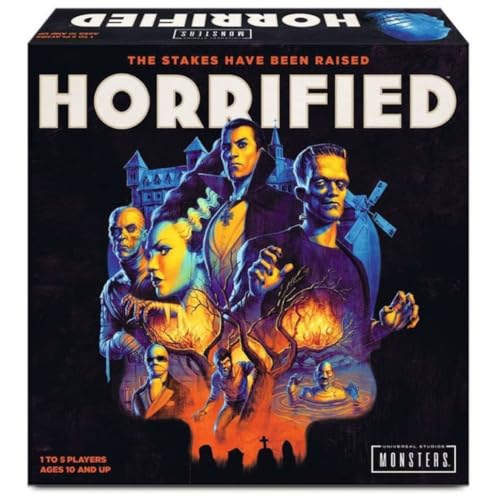 Ravensburger Horrified: Universal Monsters Immersive Strategy Board Game for Kids & Adults Age 10 Years Up - 1 to 5 Players von Ravensburger