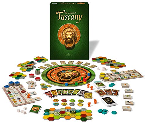Ravensburger 26916 - The Castles of Tuscany, Strategiespiel für 2-4 Spieler ab 10 Jahren, alea Spiele, Spielereihe von Ravensburger