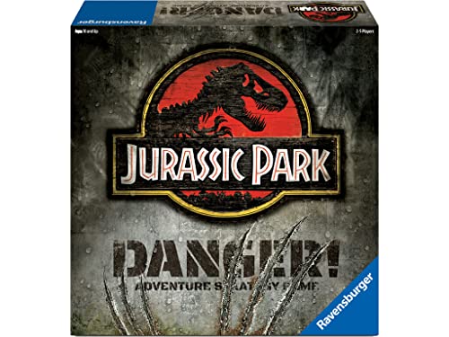 Ravensburger 269884 Jurassic Park Danger, Brettspiel, 2-5 Spieler, Empfohlenes Alter 10+, Familien-Brettspiele von Ravensburger