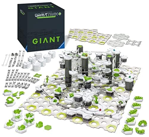 Ravensburger 27023 - GraviTrax PRO Starter-Set Giant - Erweiterbare Kugelbahn für Kinder, Interaktive Murmelbahn, Lernspielzeug und Konstruktionsspielzeug & 26816 - GraviTrax PRO Erweiterung Vertical Ravensburger 27023 - GraviTrax PRO Starter-Set Giant - Erweiterbare Kugelbahn für Kinder, Interaktive Murmelbahn, Lernspielzeug und Konstruktionsspielzeug & 26816 - GraviTrax PRO Erweiterung Vertical von Ravensburger