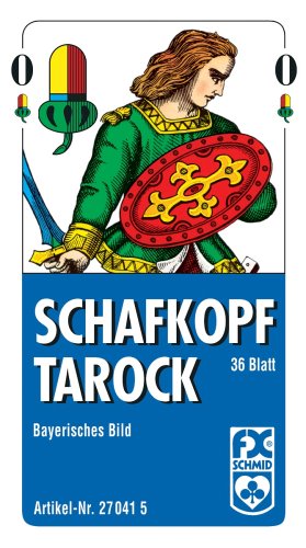 Ravensburger 27041 - Schafkopf/Tarock, Bayrisches Bild, 36 Karten in Faltschachtel von F.X. Schmid