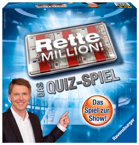 Ravensburger 27201 - Rette die Million - Das Quiz-Spiel von Ravensburger Spiele