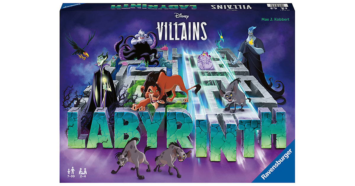 Ravensburger 27271 - Villains Labyrinth - Familienspiel 2-4 Spieler ab 7 Jahren Kinder Ravensburger 27271 - Villains Labyrinth - Familienspiel 2-4 Spieler ab 7 Jahren Kinder von Ravensburger