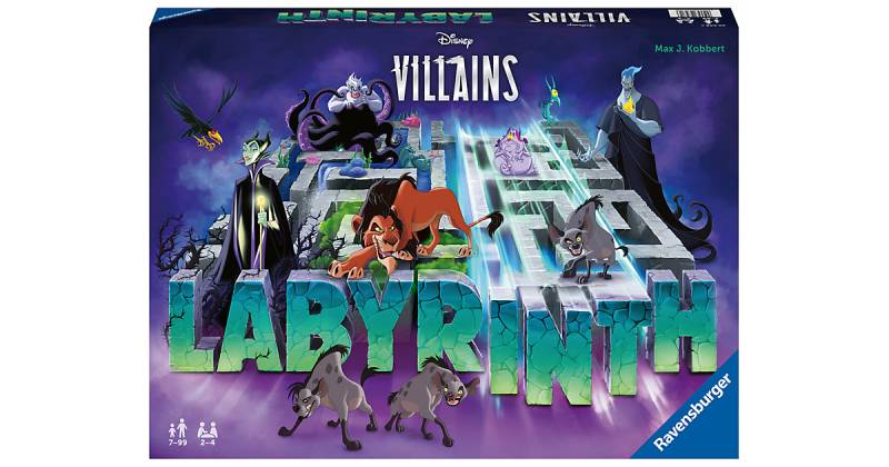 Ravensburger 27271 - Villains Labyrinth - Familienspiel 2-4 Spieler ab 7 Jahren  Kinder von Ravensburger