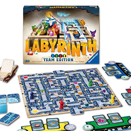 Ravensburger 27328 Labyrinth Team Edition- Die kooperative Variante des Spieleklassikers für 2 - 4 Personen ab 8 Jahren von Ravensburger