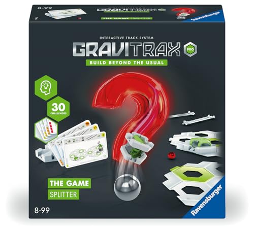 Ravensburger GraviTrax PRO The Game Splitter - Logikspiel für Kugelbahn Fans , Konstruktionsspielzeug für Kinder ab 8 Jahren von Ravensburger