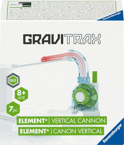 Ravensburger GraviTrax Element Vertical Cannon 27465 - GraviTrax Erweiterung für deine Kugelbahn - Murmelbahn und Konstruktionsspielzeug ab 8 Jahren, GraviTrax Zubehör kombinierbar mit allen Produkten Ravensburger GraviTrax Element Vertical Cannon 27465 - GraviTrax Erweiterung für deine Kugelbahn - Murmelbahn und Konstruktionsspielzeug ab 8 Jahren, GraviTrax Zubehör kombinierbar mit allen Produkten von Ravensburger