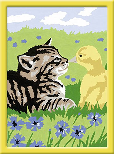 Ravensburger 27976 - Tierische Freundschaft - Malen nach Zahlen, 13 x 18 cm Ravensburger 27976 - Tierische Freundschaft - Malen nach Zahlen, 13 x 18 cm von Ravensburger