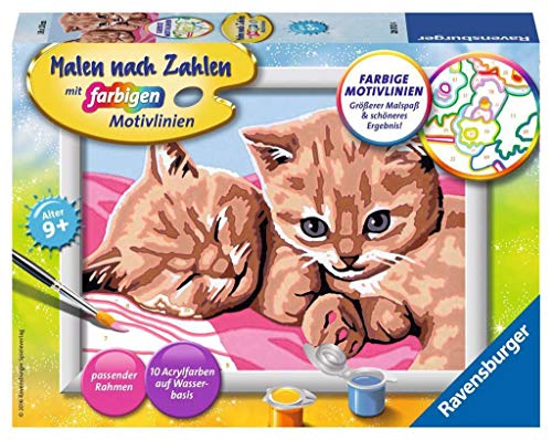 Ravensburger 280124 Malen nach Zahlen - Kuschelfreunde - Für Kinder ab 9 Jahren Ravensburger 280124 Malen nach Zahlen - Kuschelfreunde - Für Kinder ab 9 Jahren von Ravensburger
