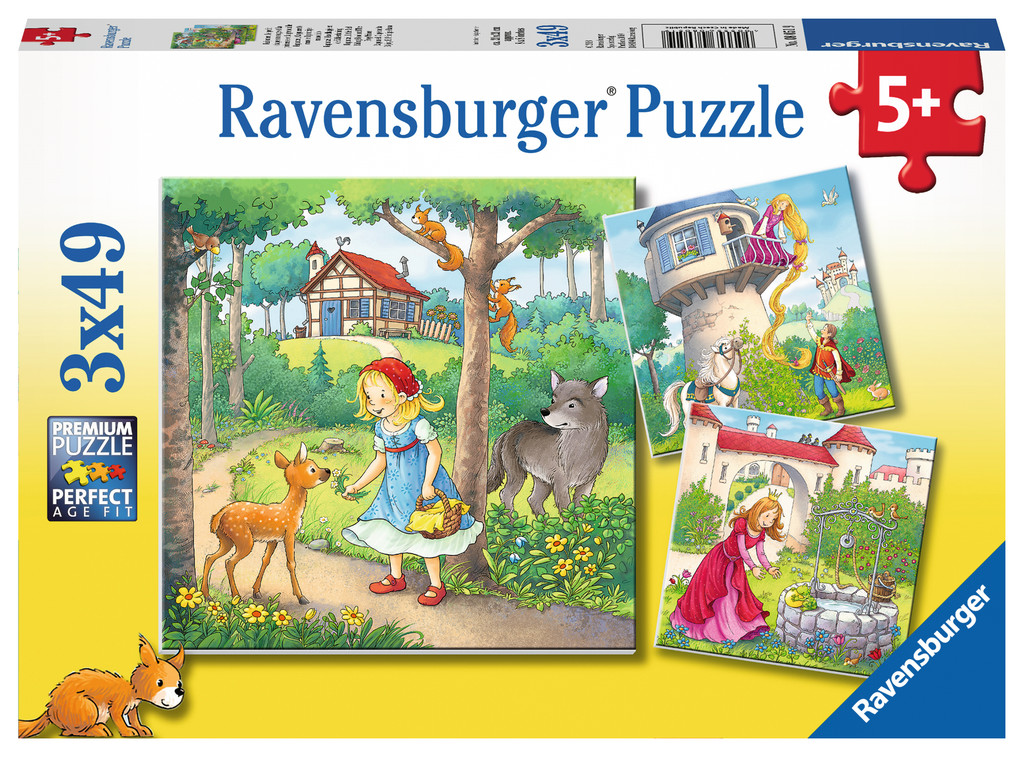 Ravensburger 3 Puzzles - Geschichten und Legenden 49 Teile Puzzle Ravensburger-08051 Ravensburger 3 Puzzles - Geschichten und Legenden 49 Teile Puzzle Ravensburger-08051 von Ravensburger