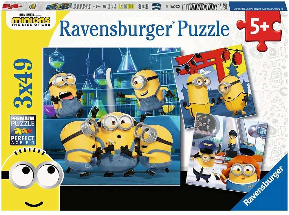 Ravensburger 3 Puzzles - Minions 49 Teile Puzzle Ravensburger-05082 Ravensburger 3 Puzzles - Minions 49 Teile Puzzle Ravensburger-05082 von Ravensburger