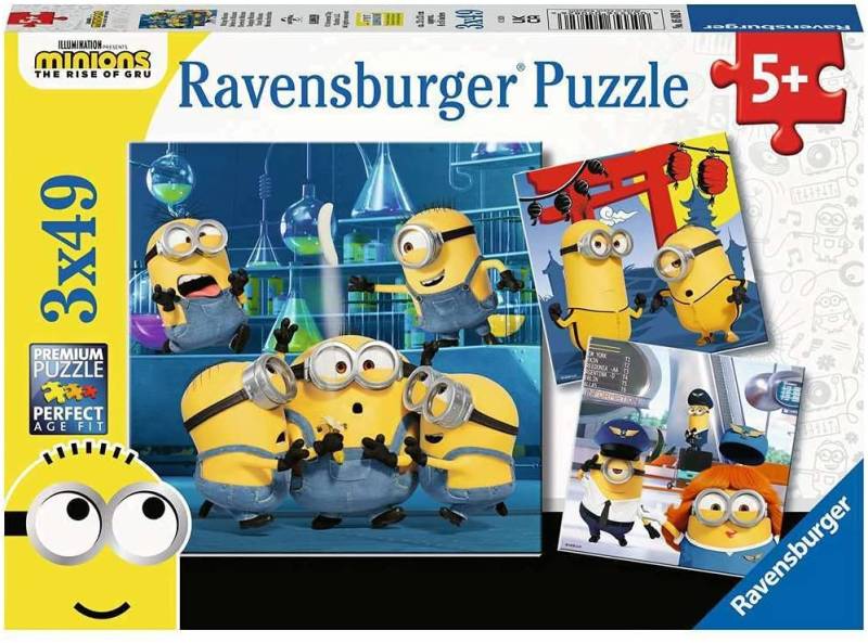 Ravensburger 3 Puzzles - Minions 49 Teile Puzzle Ravensburger-05082 von Ravensburger