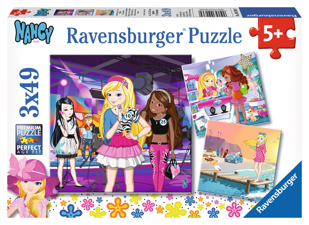Ravensburger 3 Puzzles - Nancy 49 Teile Puzzle Ravensburger-09236 Ravensburger 3 Puzzles - Nancy 49 Teile Puzzle Ravensburger-09236 von Ravensburger
