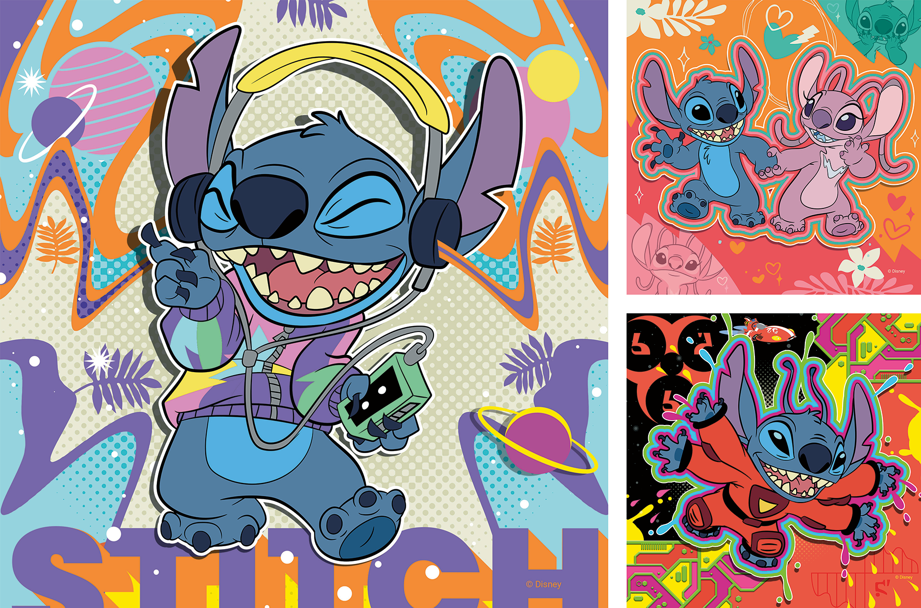 Ravensburger 3 Puzzles - Play Disney Stitch 49 Teile Puzzle Ravensburger-01070 Ravensburger 3 Puzzles - Play Disney Stitch 49 Teile Puzzle Ravensburger-01070 von Ravensburger