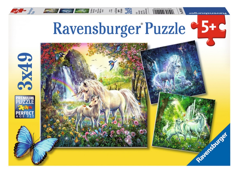 Ravensburger 3 Puzzles - Schöne Einhörner 49 Teile Puzzle Ravensburger-09291 Ravensburger 3 Puzzles - Schöne Einhörner 49 Teile Puzzle Ravensburger-09291 von Ravensburger