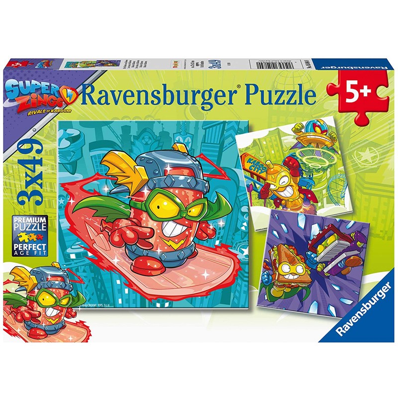 Ravensburger 3 Puzzles - Super Zings 49 Teile Puzzle Ravensburger-05084 Ravensburger 3 Puzzles - Super Zings 49 Teile Puzzle Ravensburger-05084 von Ravensburger