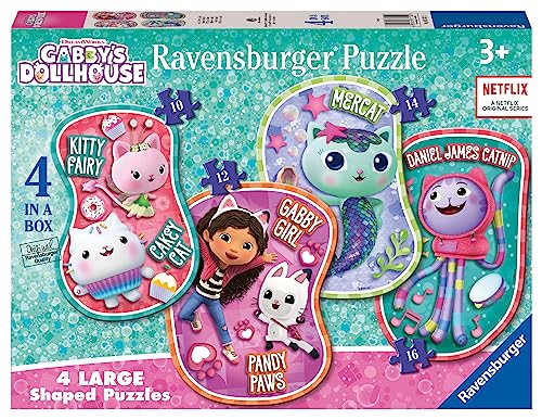 Ravensburger 3170 2D Gabby's Dollhouse Puzzle, bunt von Ravensburger