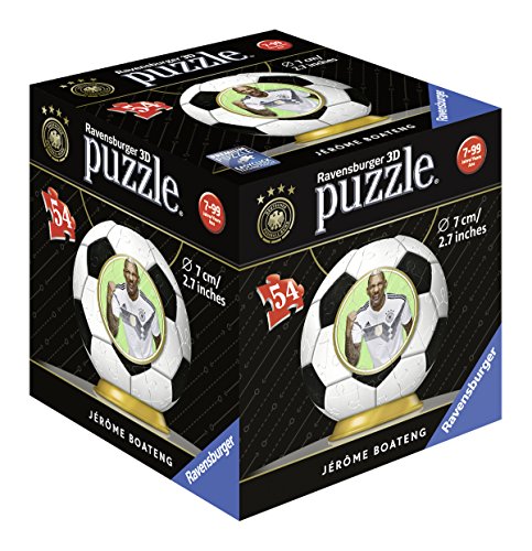 Ravensburger 3D Puzzle 11927 National Soccer Club Jérôme Boateng -DFB Spieler 3D-Puzzle, Multicolore, TU von Ravensburger