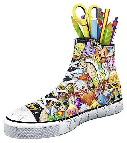 Ravensburger 3D Puzzle - Emoji Sneaker 108 Teile Puzzle Ravensburger-11218 Ravensburger 3D Puzzle - Emoji Sneaker 108 Teile Puzzle Ravensburger-11218 von Ravensburger