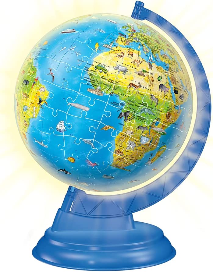 Ravensburger 3D Puzzle - Globus Weltkarte auf Deutsch 180 Teile Puzzle Ravensburger-11274 Ravensburger 3D Puzzle - Globus Weltkarte auf Deutsch 180 Teile Puzzle Ravensburger-11274 von Ravensburger