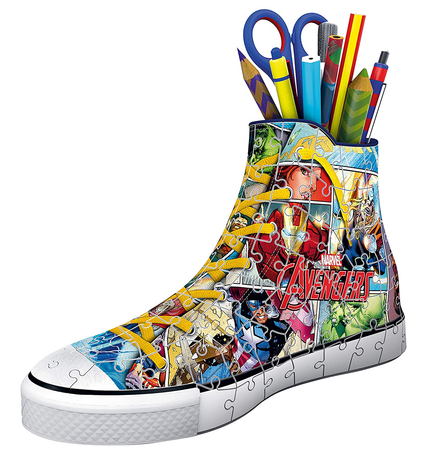 Ravensburger 3D Puzzle - Marvel Sneaker 108 Teile Puzzle Ravensburger-12113 Ravensburger 3D Puzzle - Marvel Sneaker 108 Teile Puzzle Ravensburger-12113 von Ravensburger